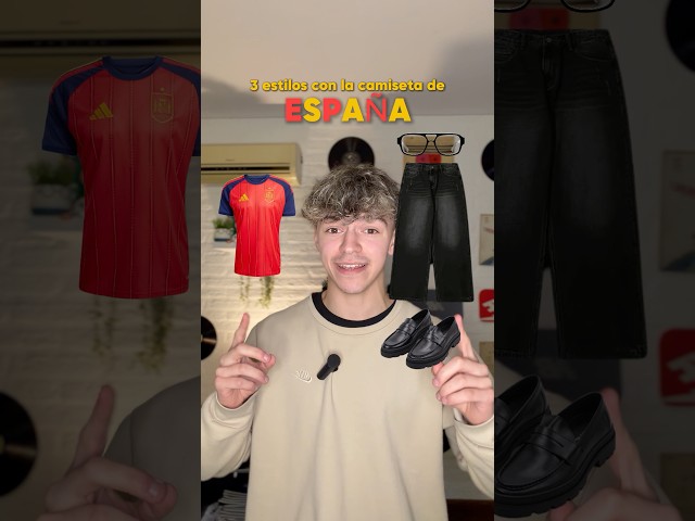 Vídeo relacionado con Camisetas Manga Corta Hombre España Mundial 2026, Camiseta Futbol Retro Hombre y Mujer, Diseño Fan España