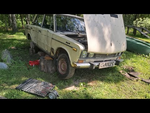 Lada 2106 First Start In 5 Months