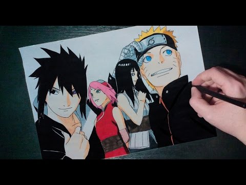 Speed Drawing - SASUKE, NARUTO