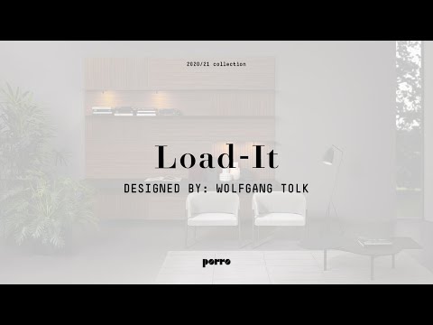 Porro - 2020/21 News: Load-It, designed by Wolfgang Tolk + CRS Porro