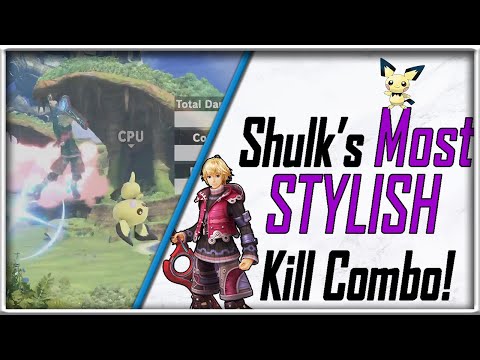 Shulk's Most Stylish Kill Combo! | Super Smash Bros. Ultimate