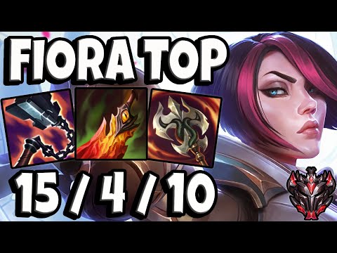 OTP Fiora vs Vayne [ TOP ] Lol KoreaGrandmaster Patch 12.6 ✅
