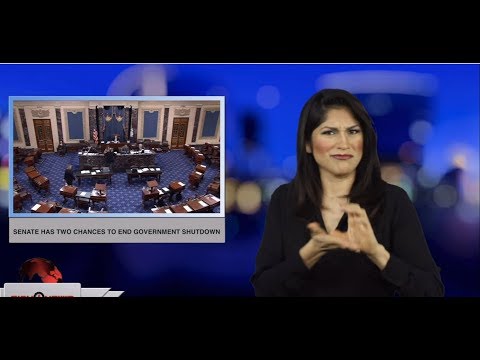 Senate has two chances to end government shutdown (ASL - 1.23.19)