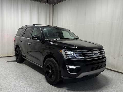 2021 Ford Expedition Limited 4x4 in Black for sale at Park Mazda in Sherwood Park, AB