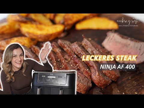 Perfektes Steak in der Heißluftfritteuse – Einfaches Rezept für saftiges Fleisch in Minuten! 🔥 Ninja