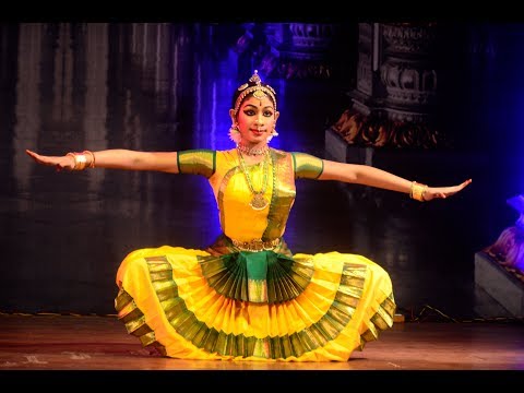 Chanda Tala Alarippu by Sanjena Ramesh - Sridevi Nrithyalaya - Bharathanatyam Dance