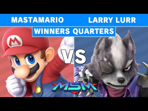 MSM 228 - POW | Mastamario (Mario) Vs Larry Lurr (Wolf) Winners Quarters - Smash Ultimate