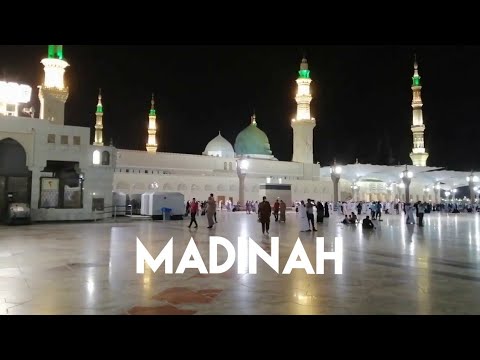 Beautiful evening at Masjid Al Nabawi | Madinah, Saudi Arabia