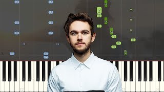 Download lagu Zedd - Happy Now (feat. Elley Duhé): Synthesia Piano Tutorial mp3
