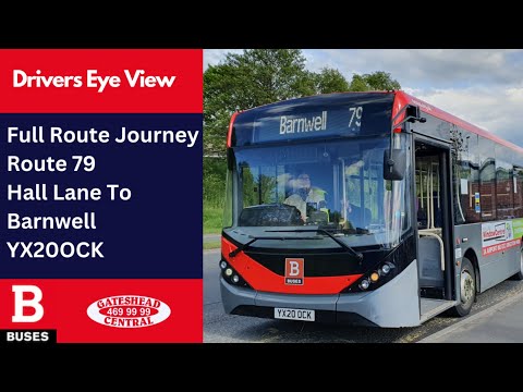 DEV: FULL ROUTE JOURNEY | Nexus Bus Route 79 - Houghton to Barnwell + Return | YX20OCK