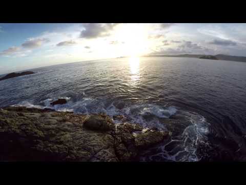 GoPro HERO4: Young Birds Above The Ocean