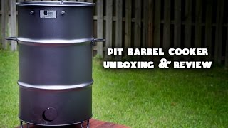 Pit Barrel Cooker - Unboxing and Review