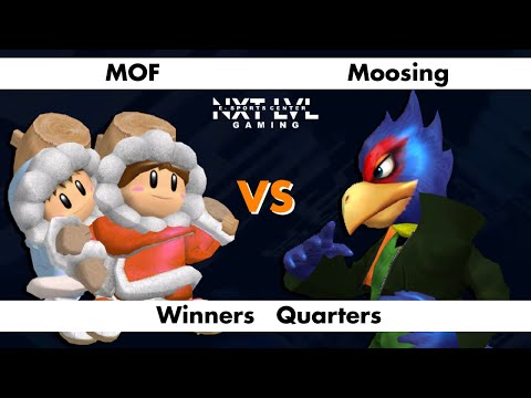 NXT LVL Gaming 8 - Winners Quarters - MOF (Ice Climbers) vs Moosing (Falco) - SSBM Smash Melee