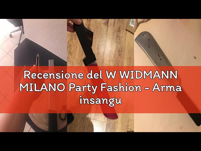 Vídeo relacionado con W WIDMANN MILANO Party Fashion - 9429W - Sombrero Mago con estrellas, Magia, Fantasía, Fiesta temática, Carnaval