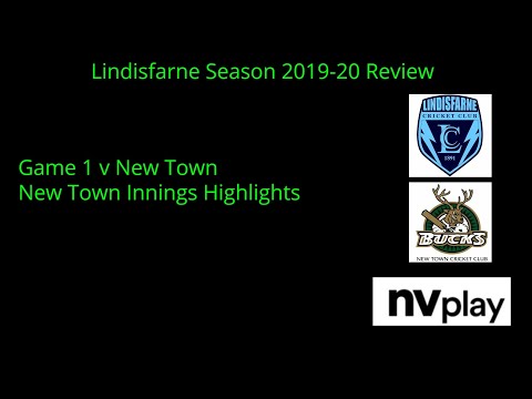 Match Highlights - CTPL 1st Grade - Lindisfarne v New Town - New Town Innings