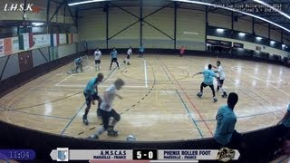 preview picture of video '⚽ PHENIX (Marseille) vs AMSCAS (Marseille) [Semi-Final - Rollersoccer World Cup Club, Zaandam 2013]'