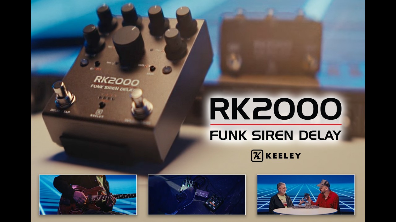 RK2000 Funk Siren Delay - First ever pedal recreation of the DM2000 used by Trey Anastasio.