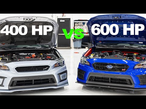 BUILDING A 400hp vs 600hp SUBARU STI (BUILD LIST)