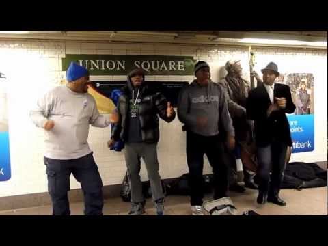 Do You Love Me - Spank cover, Union Square NYC subway.mp4