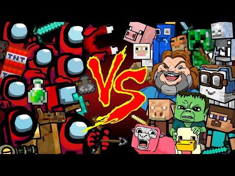 Mini Crewmate Kills Compilation #30 -  Minecraft Collection