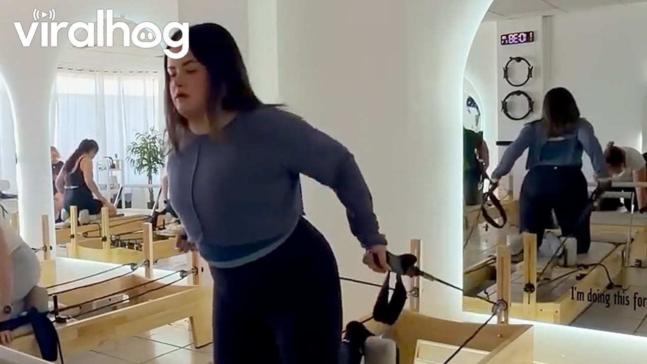 Pilates Fail || ViralHog