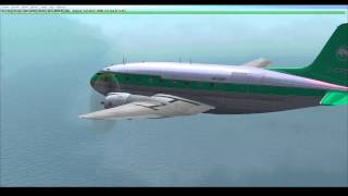FSX - Buffalo Airways French Polynesia Tour - C-46 Commando - Leg 4