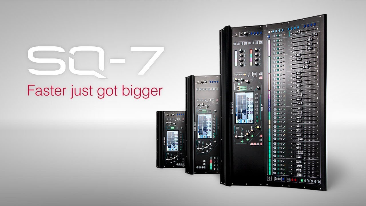 Buy Allen and Heath SQ7 (SQ7) 48 Channel / 36 Bus Digital Mixer