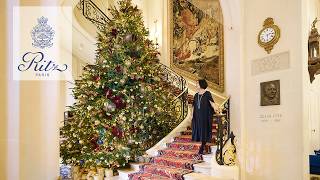 最高級ホテル、リッツ・パリで過ごすクリスマス🎄スイートルームツアー｜ミシュラン⭐️レストランでのディナー｜もらって嬉しいクリスマスプレゼント交換🎁｜リッツ・バーで限定カクテルを🍸