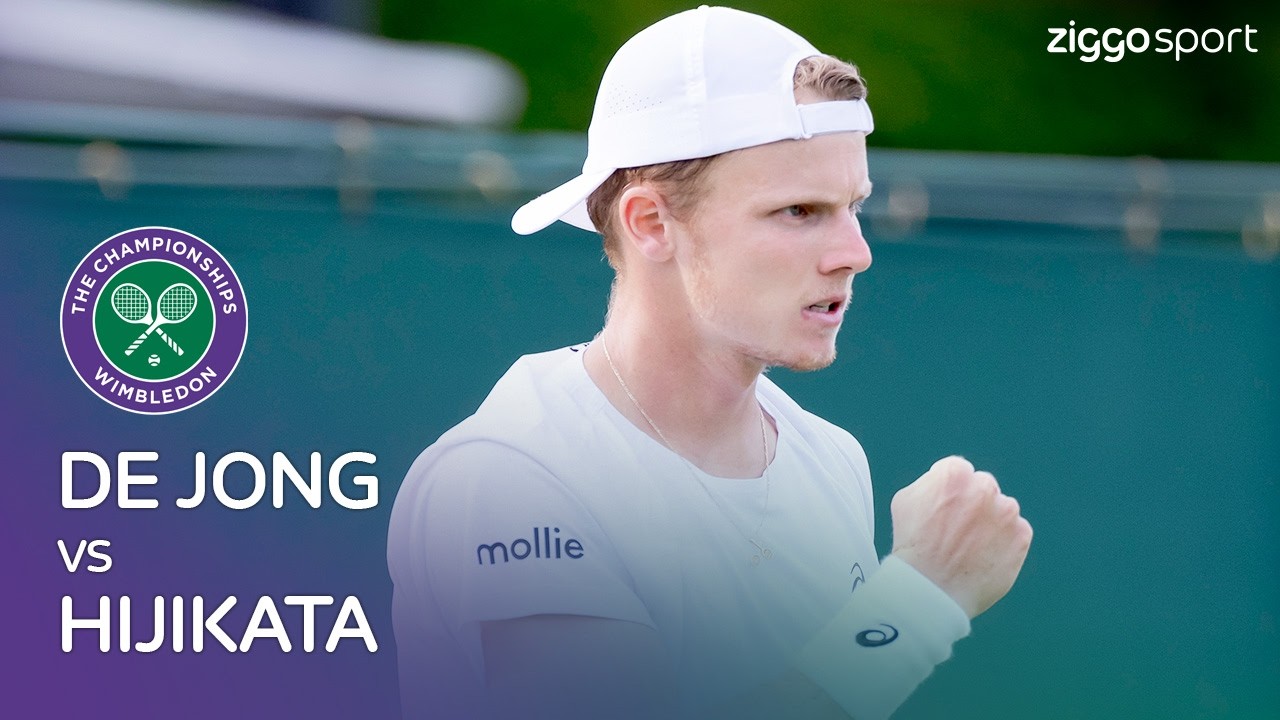 JESPER DE JONG SCHITTERT IN EEN HEERLIJKE THRILLER!! 😍🥵 | De Jong vs Hijikata | Wimbledon 2026