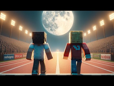 Ultimate Minecraft Moon Race: iikonsi² vs. Shizo