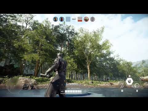 Battlefront 2 - Intense Lightsaber Duels #9 | Maul & Bossk vs Yoda & Han | Season 1