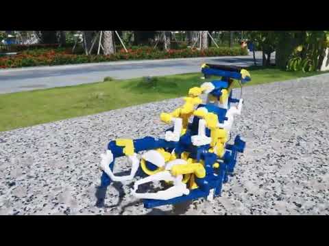 Конструктор робот STEM SOLAR ROBOT на солнечной батарее RoboKit 11 в 1 Оригинал