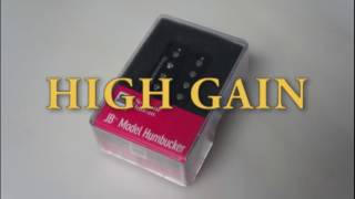 Video thumbnail for Seymour Duncan SH4 JB Model Humbucker Bridge Position Pickup Test: High Gain, Medium Gain, Clean by aryo aditomo