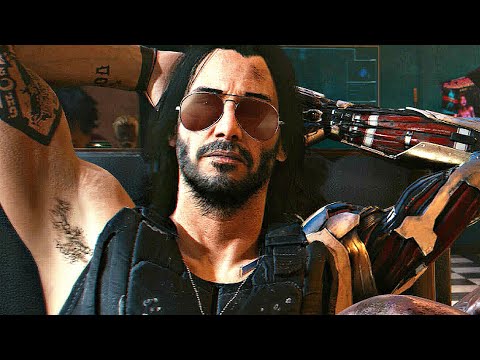 CYBERPUNK 2077 - All Keanu Reeves Scenes (Johnny Silverhand) So Far