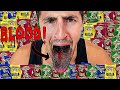 Eating WARHEADS Until My Mouth BLEEDS Challenge | Bodybuilder VS Extreme Sour Candy Experiment