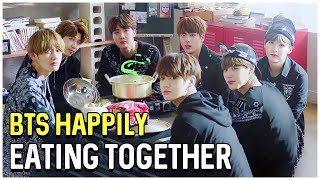 Download lagu BTS Happily Eating Together mp3