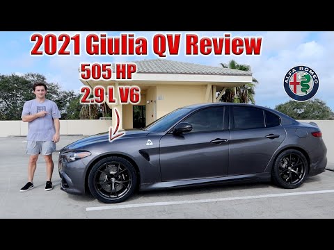 2021 Alfa Romeo Giulia Quadrifoglio Review- Why It's The Best Sport Sedan For Under $100,000