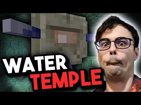 Unleashing Chaos: My First Minecraft Water Temple Dive