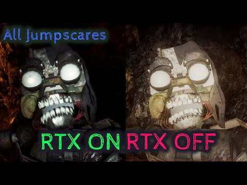 Security Breach Ruin Modded RTX - All Jumpscares