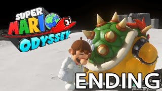 슈퍼마리오 오디세이 황당한 엔딩! 피치의 인성...?!