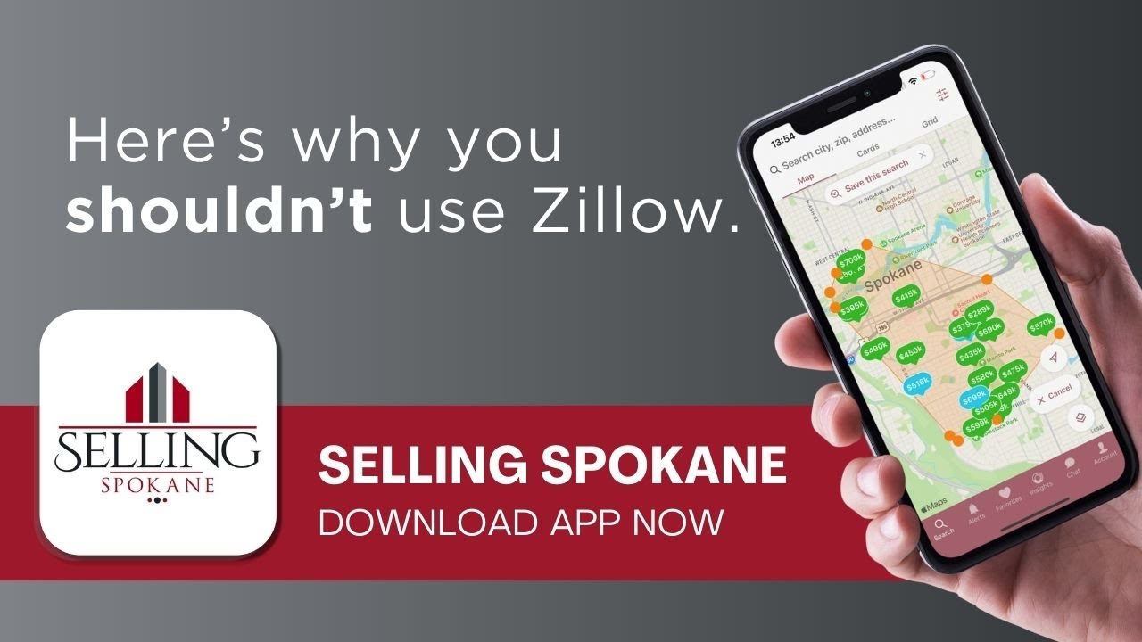 Find Your Spokane Home With Our Selling Spokane App!