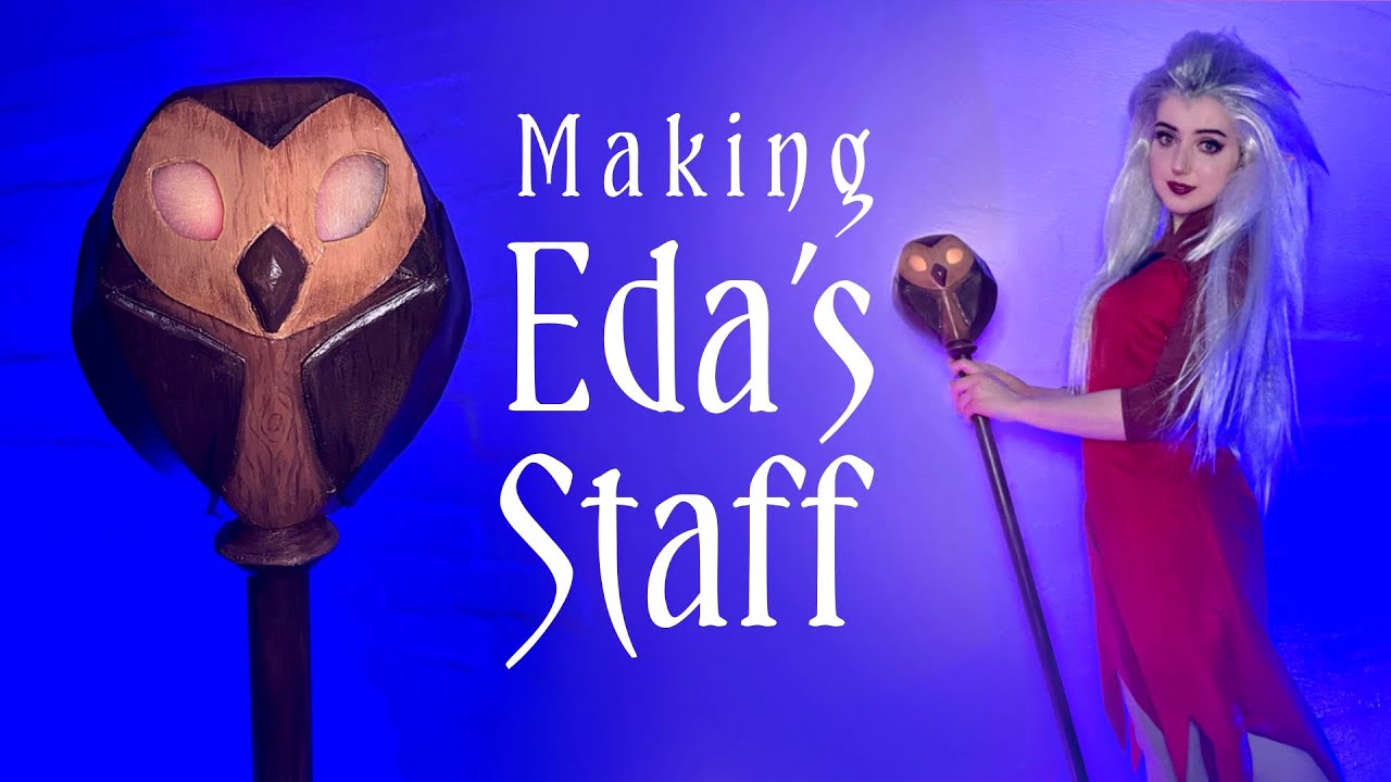 I Made Eda’s Staff - Owlbert DIY 🦉 (Pattern in Bio)