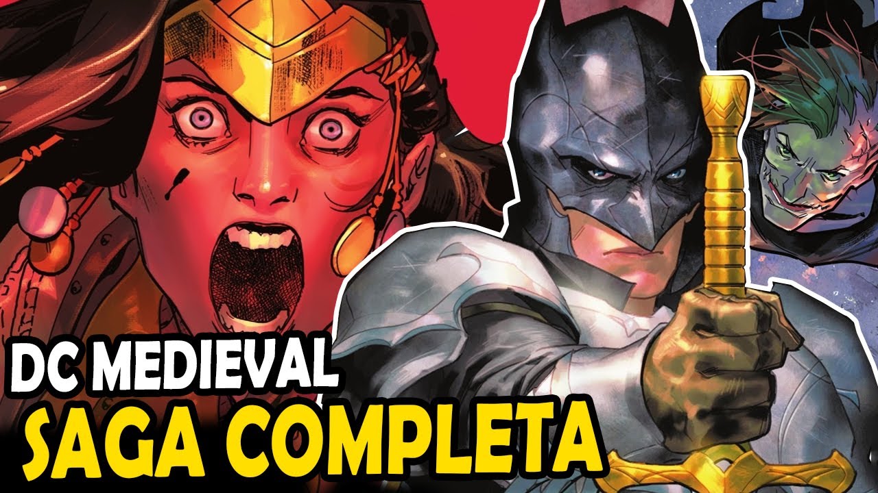 DC MEDIEVAL: CAVALEIRO DAS TREVAS DE AÇO - SAGA COMPLETA