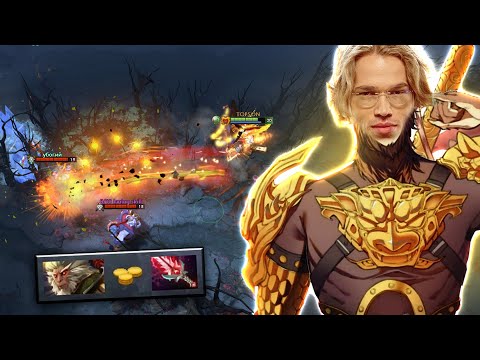 Topson on another CONFUSING Monkey King Game 🙈