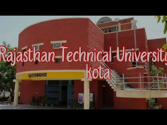 Rajasthan Technical University видео №1
