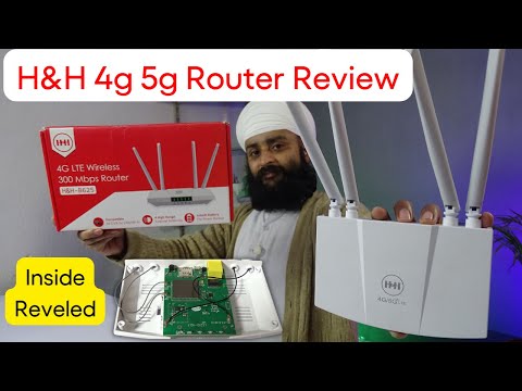 H&H 4G LTE CPE Router B625 with Inbuilt Battery