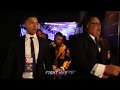 ANTHONY CROLLA & VASYL LOMACHENKO IMMEDIATELY AFTER FIGHT!