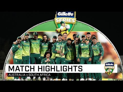 Proteas claim series in high-scoring clash | Australia v South Africa | Third ODI, 2018-19