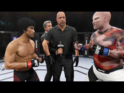 Bruce Lee vs. Fat Orc - EA Sports UFC 2 - Crazy UFC 👊🤪