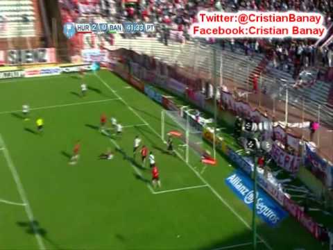 Huracan 3 Banfield 0 (Relato Julian Bricco) Torneo Nacional B 2014 Los goles